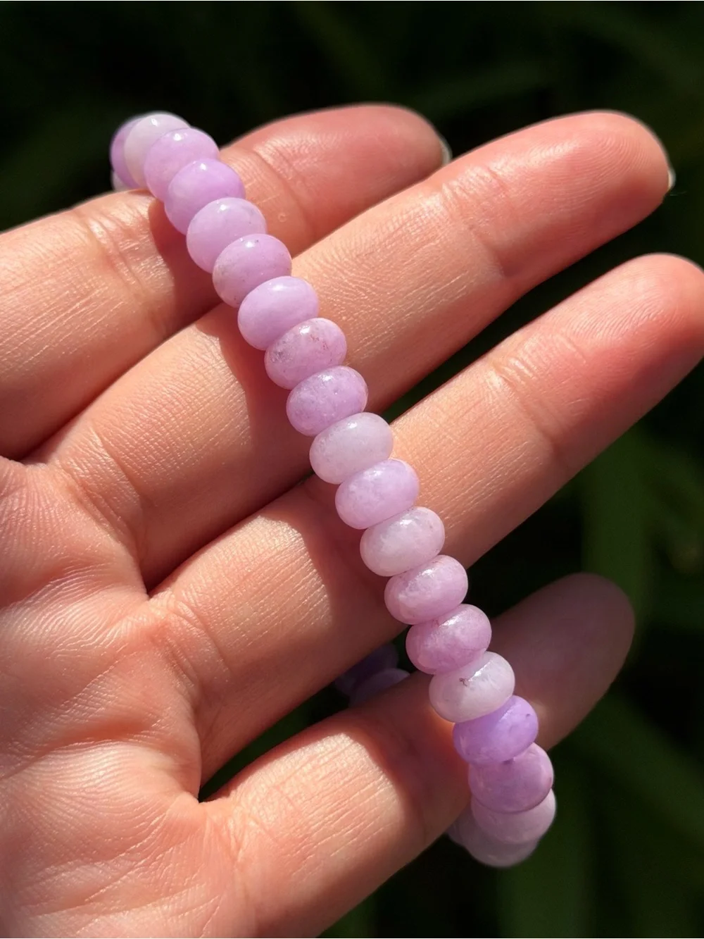 8mm stretchable donut shape dyed quartz bracelet 2215